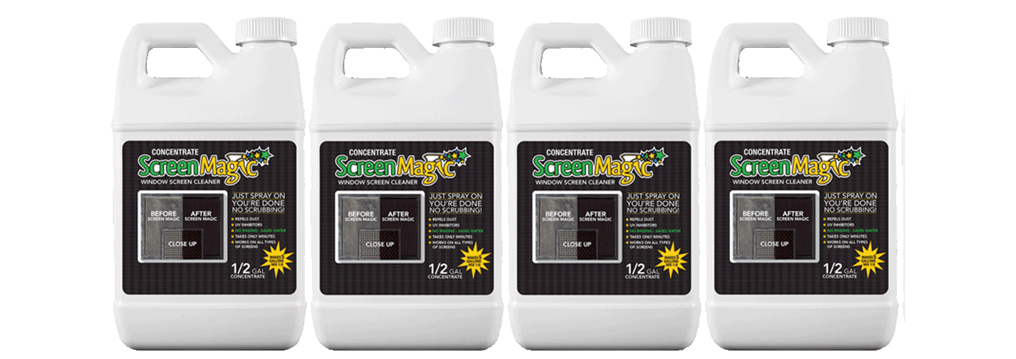 Screen Magic Pro 64 oz Concentrate – Case of 4