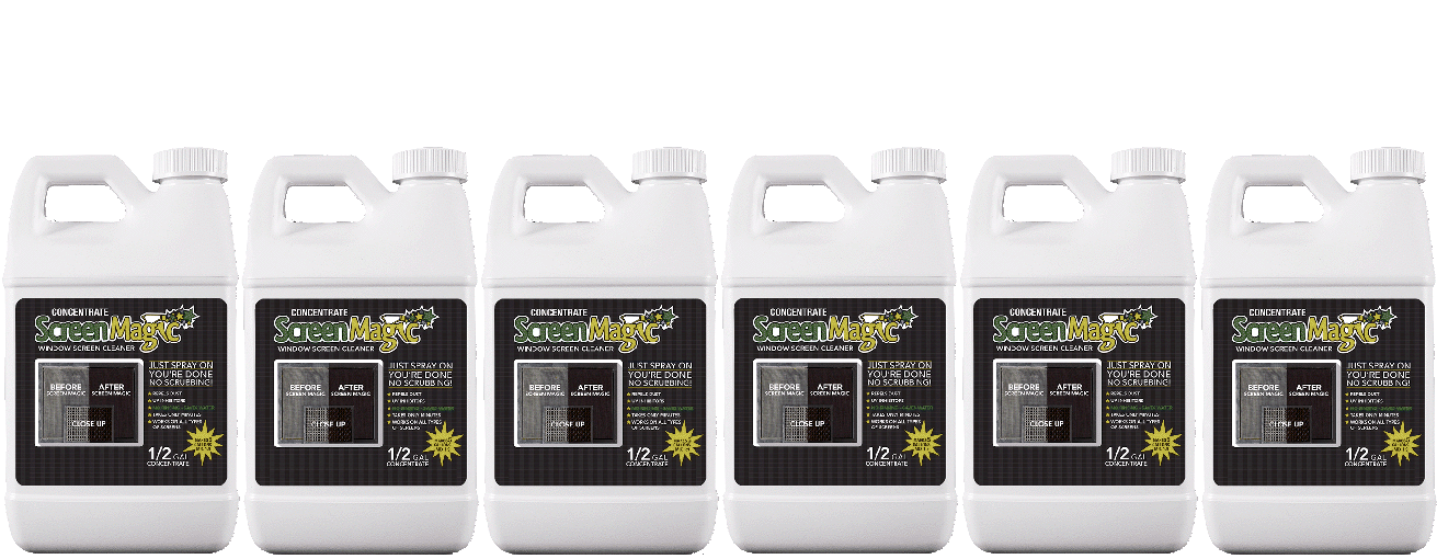 Screen Magic Pro 64 oz Concentrate – Case of 6