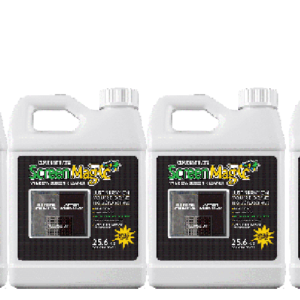 Screen Magic Pro 25.6 oz Concentrate – Case of 6 – Makes 12 Gallons RTU